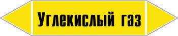 Маркировка трубопровода "углекислый газ" (пленка, 716х148 мм) - Маркировка трубопроводов - Маркировки трубопроводов "ГАЗ" - Магазин охраны труда ИЗО Стиль